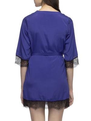 blue polyester robe - 12588288 - Standard Image - 3