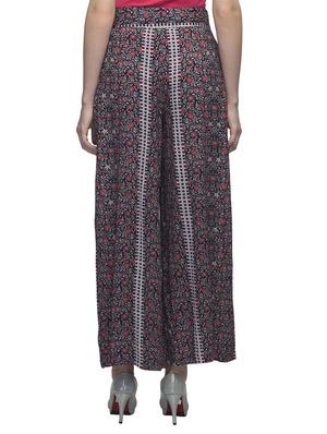 multi colored viscose palazzo - 12588297 - Standard Image - 3