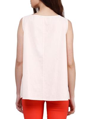 criss cross lace up detail top - 12588390 - Standard Image - 3