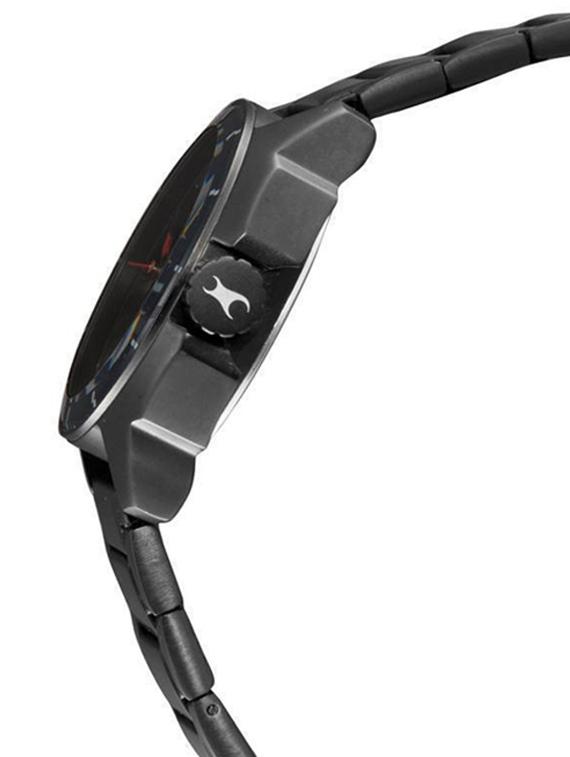 fastrack black dial men's analog watch - 3089nm01 - 12588466 - Zoom Image - 2