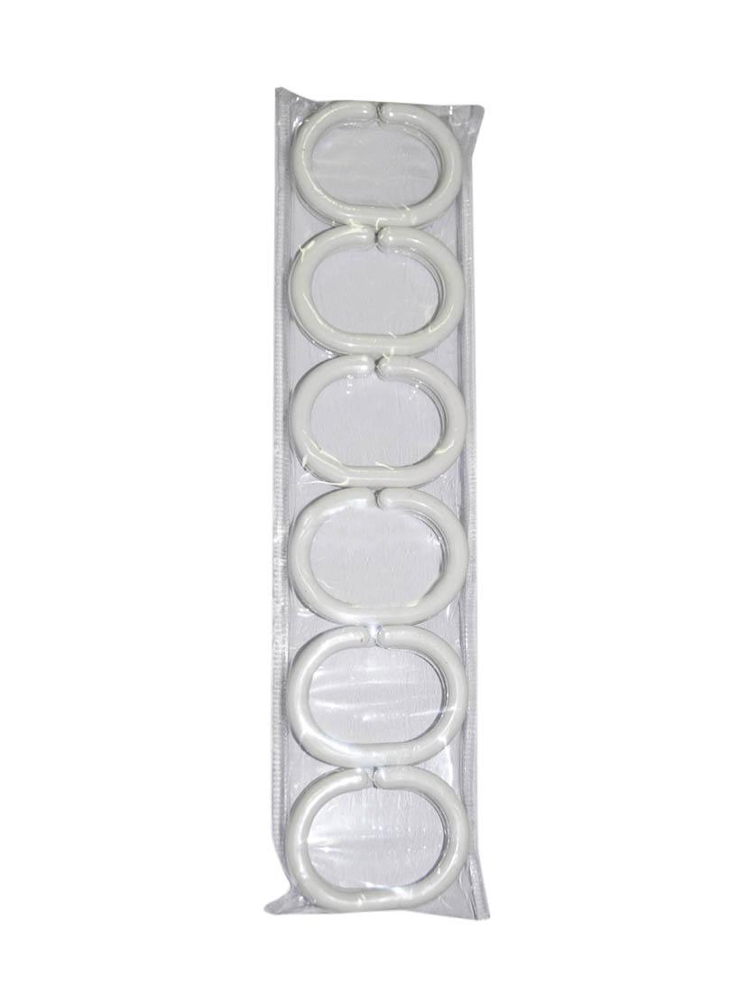 lushomes unidyed cream polyester shower curtain with 12 plastic eyelets - 12589455 - Zoom Image - 3