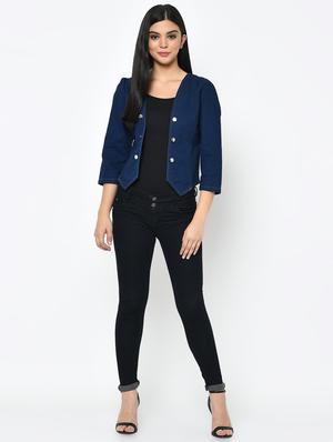 buttoned detail summer jacket - 12590506 - Standard Image - 4