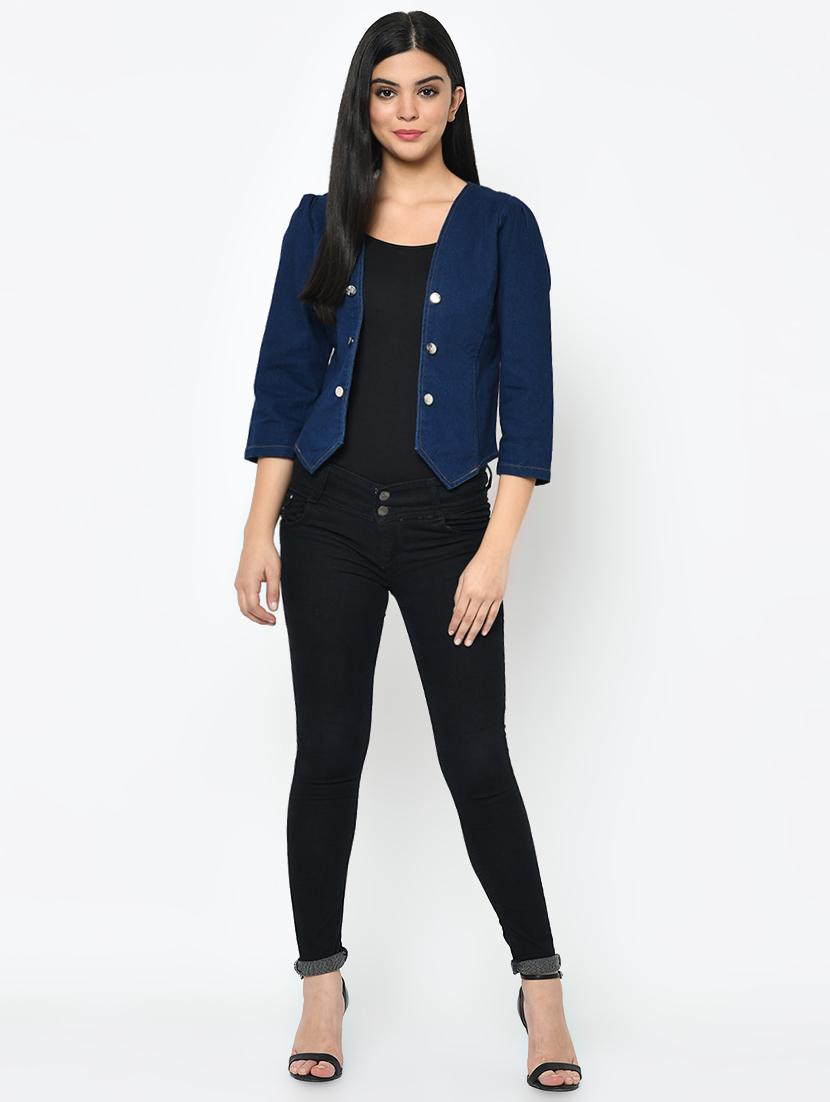 buttoned detail summer jacket - 12590506 - Zoom Image - 4
