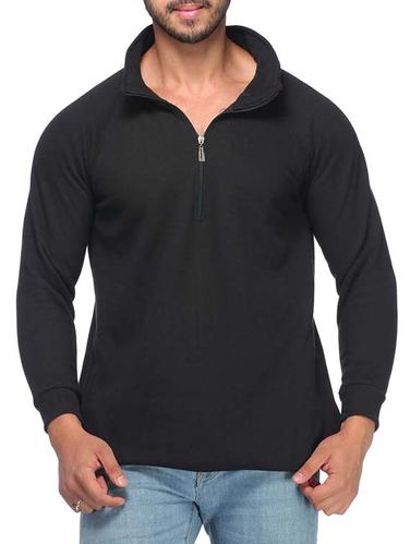 black fleece sweatshirt - 12593288 - Very Small Image - 1