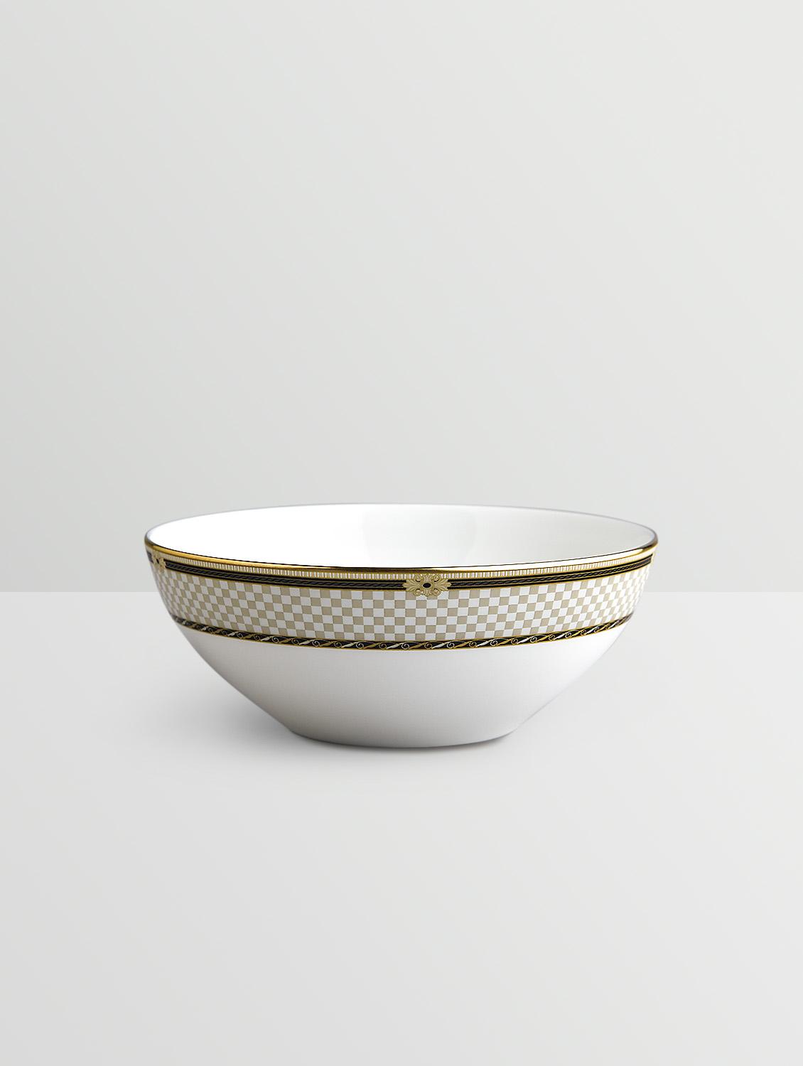 white printed ceramic dinner set (40pcs) - 1259914 - Zoom Image - 9