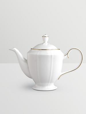 white printed ceramic tea set (29pcs) - 1259928 - Standard Image - 6