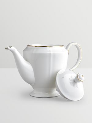 white printed ceramic tea set (29pcs) - 1259928 - Standard Image - 7