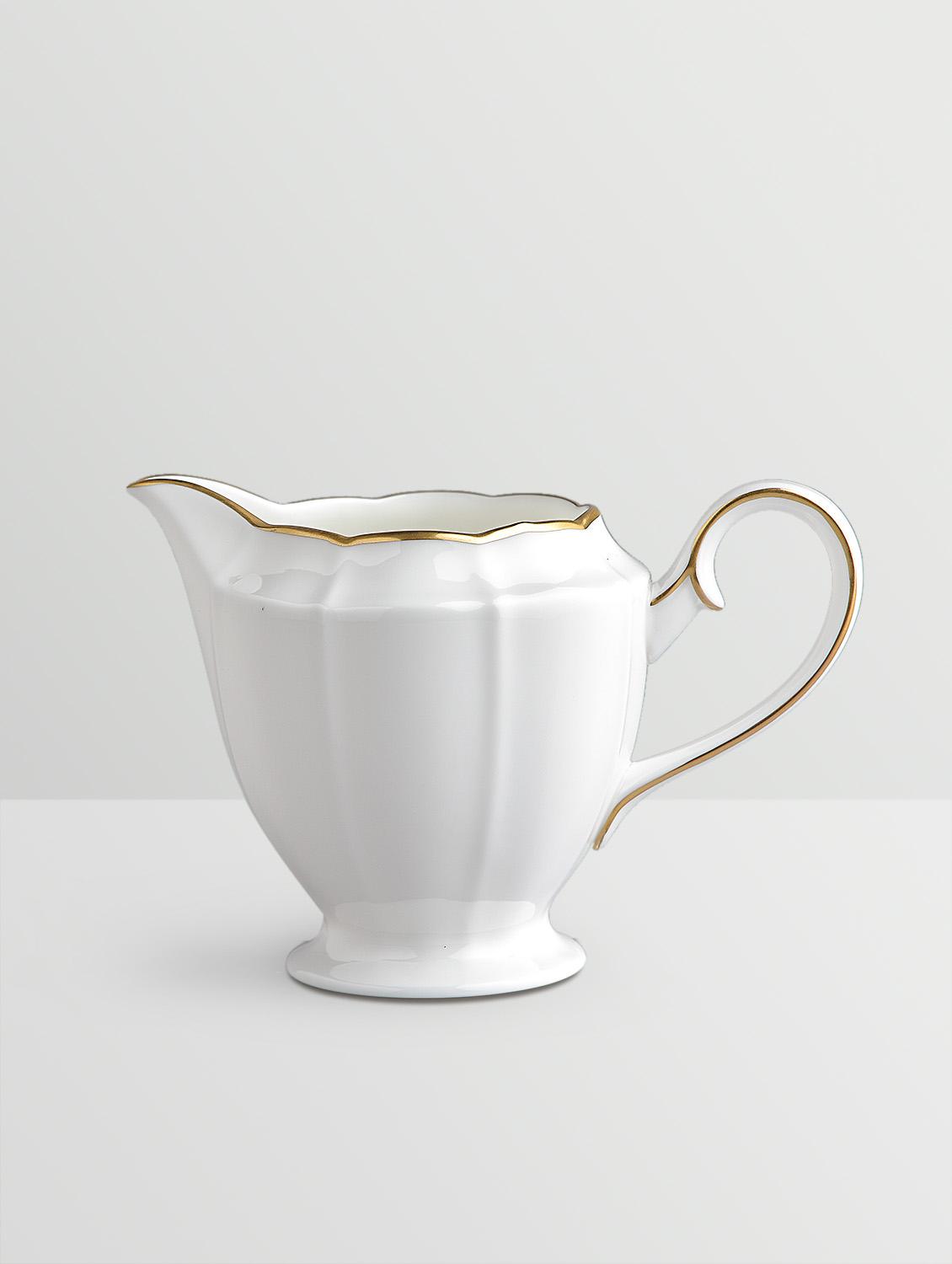white printed ceramic tea set (29pcs) - 1259928 - Zoom Image - 9