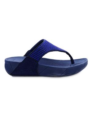 blue studded wedges - 1260842 - Standard Image - 2