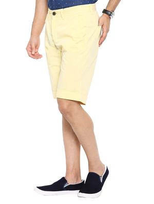 yellow cotton shorts - 12719657 - Standard Image - 2