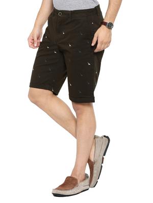 brown cotton bermuda shorts - 12719663 - Standard Image - 2