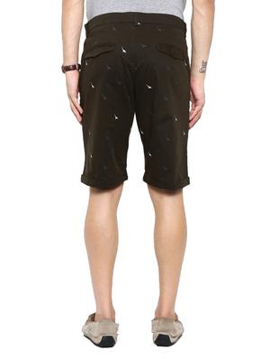 brown cotton bermuda shorts - 12719663 - Standard Image - 3