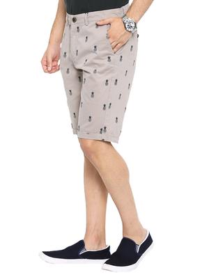 beige cotton shorts - 12719668 - Standard Image - 2