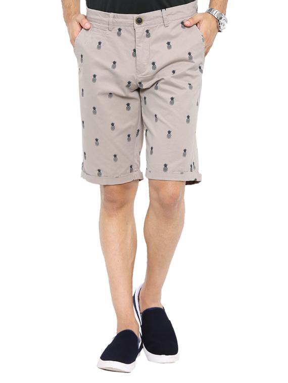 beige cotton shorts - 12719668 - Zoom Image - 1