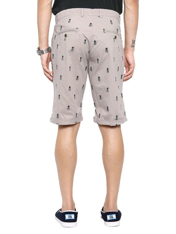beige cotton shorts - 12719668 - Zoom Image - 3