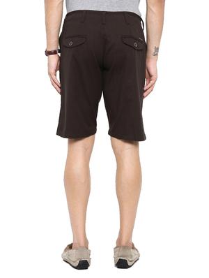 brown cotton shorts - 12719671 - Standard Image - 3