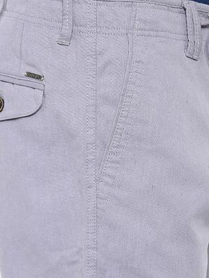 grey cotton shorts - 12719673 - Standard Image - 4