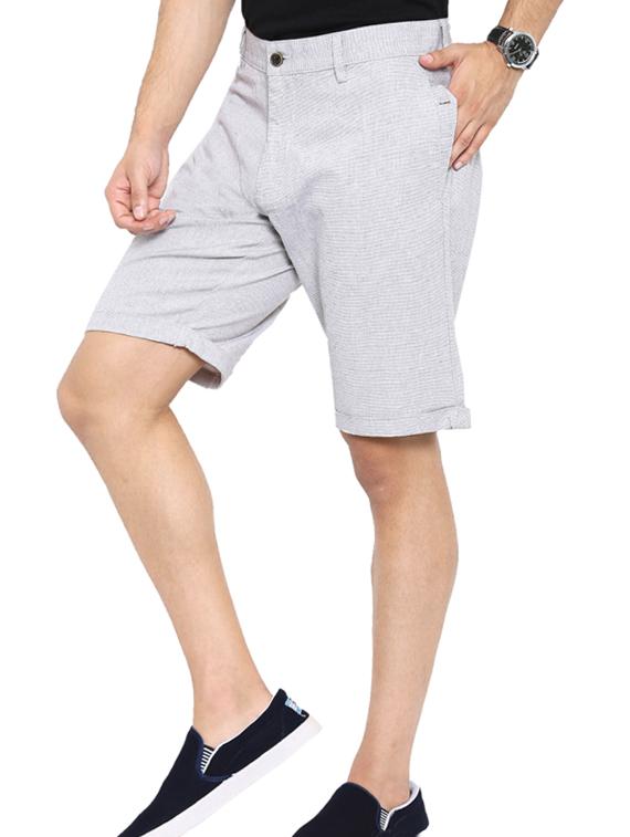 white cotton shorts - 12719674 - Zoom Image - 2
