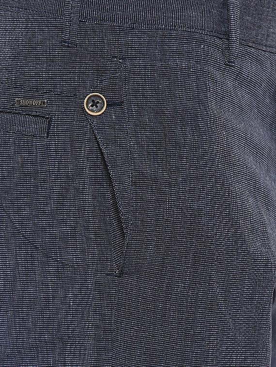charcoal grey cotton short - 12719675 - Zoom Image - 4