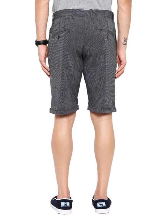 black cotton shorts - 12719676 - Zoom Image - 3