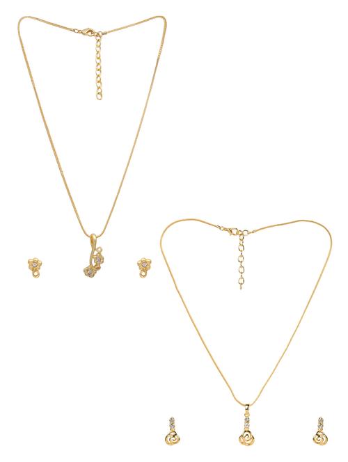 gold metal pendant - 12754426 - Standard Image - 1