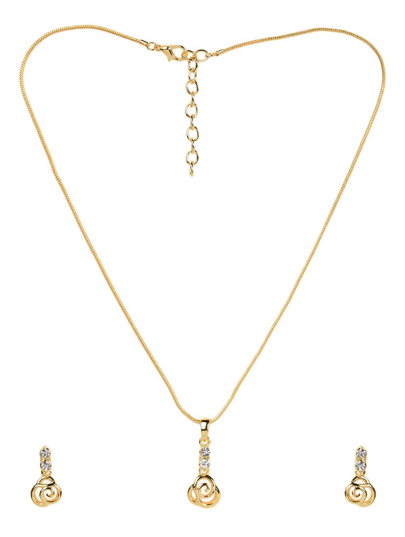 gold metal pendant - 12754426 - Zoom Image - 2