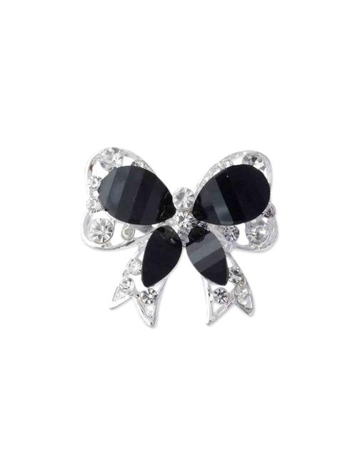 black zinc brooch - 12754897 - Standard Image - 1