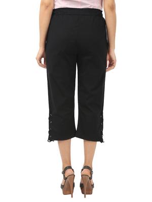 lace up detail capri - 12754901 - Standard Image - 3