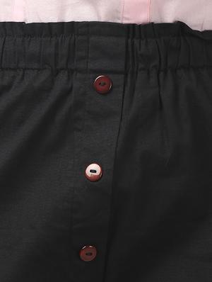 lace up detail capri - 12754901 - Standard Image - 4