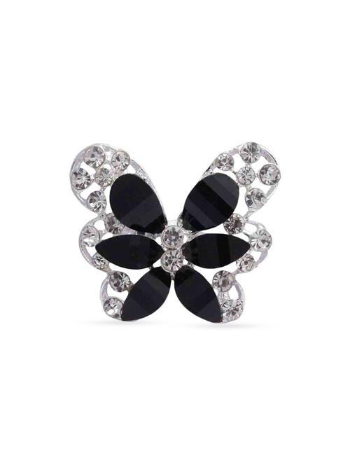 black zinc brooch - 12754917 - Standard Image - 1