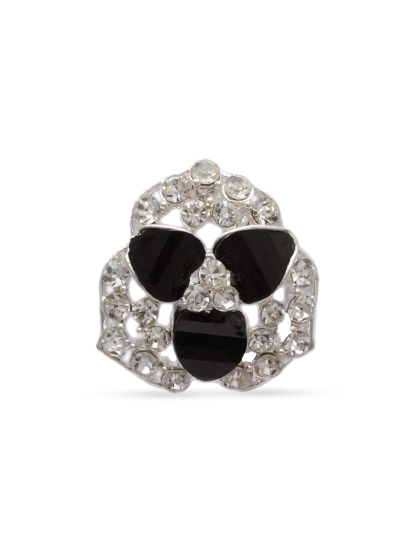 black zinc brooch - 12754919 - Zoom Image - 1