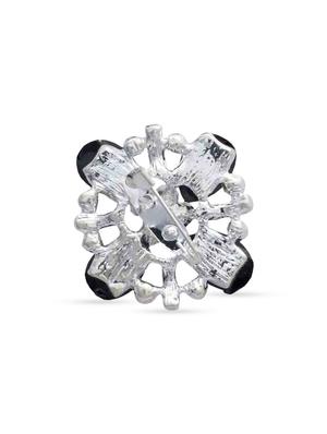 black zinc brooch - 12754923 - Standard Image - 2