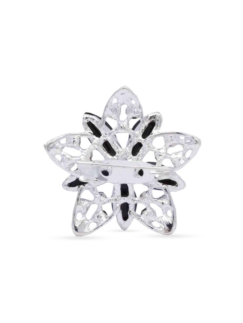 black zinc brooch - 12754924 - Zoom Image - 2