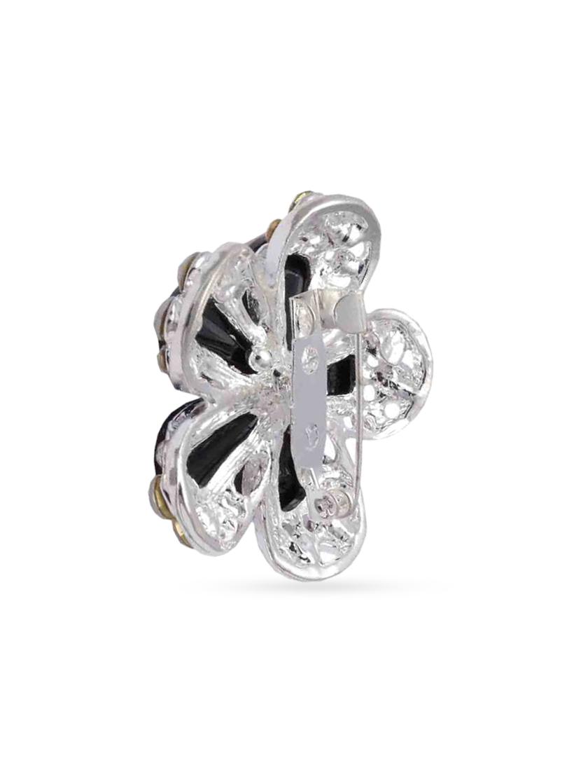 black zinc brooch - 12754927 - Zoom Image - 2