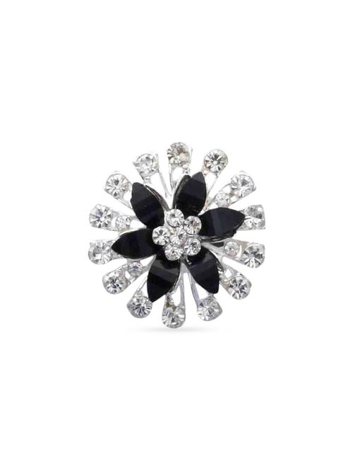 black zinc brooch - 12754928 - Standard Image - 1