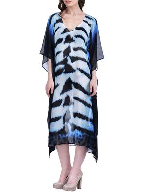 blue polyester kaftan - 12755854 - Standard Image - 2