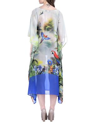 multi colored polyester coverup - 12755857 - Standard Image - 3