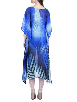blue polyester kaftan - 12755868 - Standard Image - 3