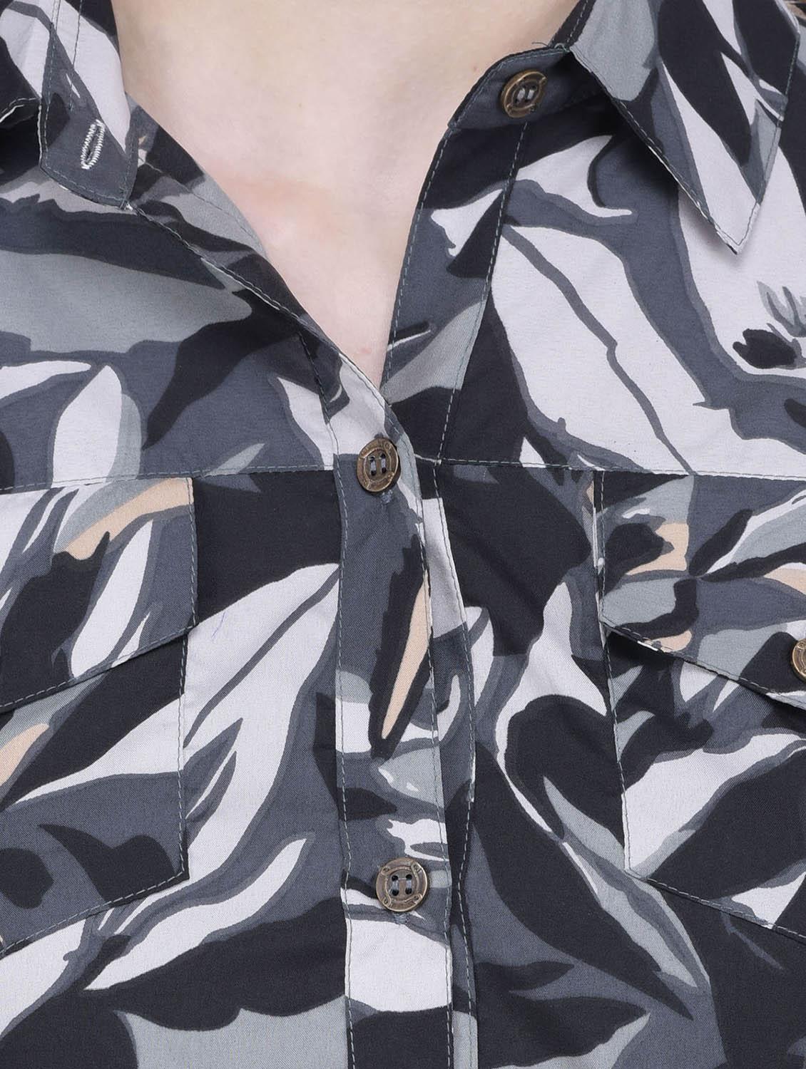 grey polyester shirt - 12755870 - Zoom Image - 4