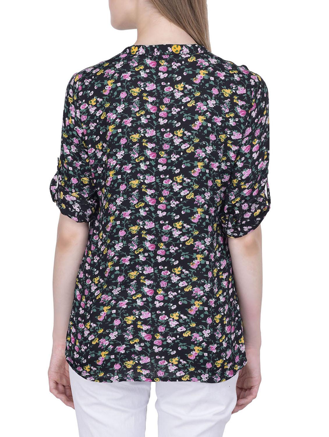 black rayon top - 12755876 - Zoom Image - 3