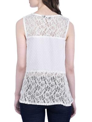 white solid top - 12755889 - Standard Image - 3