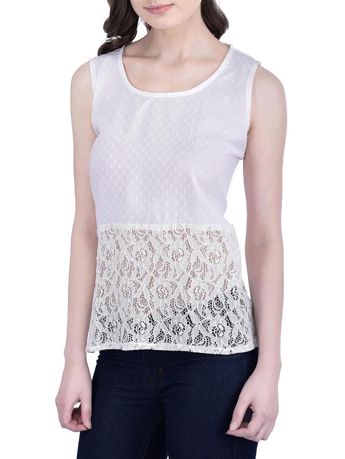 white solid top - 12755889 - Zoom Image - 2