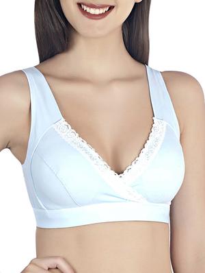 lace trim minimizer bra - 12758128 - Standard Image - 2