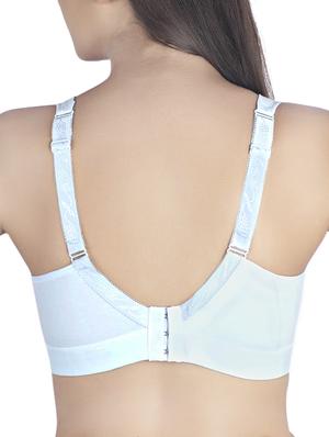lace trim minimizer bra - 12758128 - Standard Image - 3