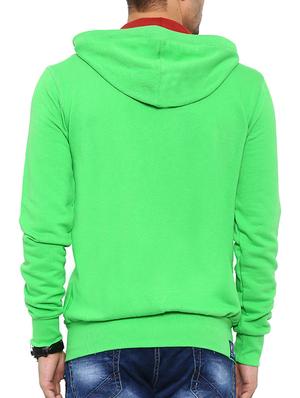 light green fleece sweatshirt - 12759899 - Standard Image - 3