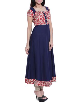 flared printed kurta - 12759910 - Standard Image - 2