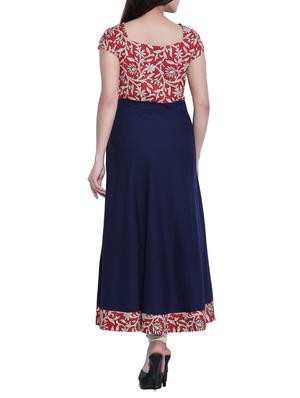 flared printed kurta - 12759910 - Standard Image - 3