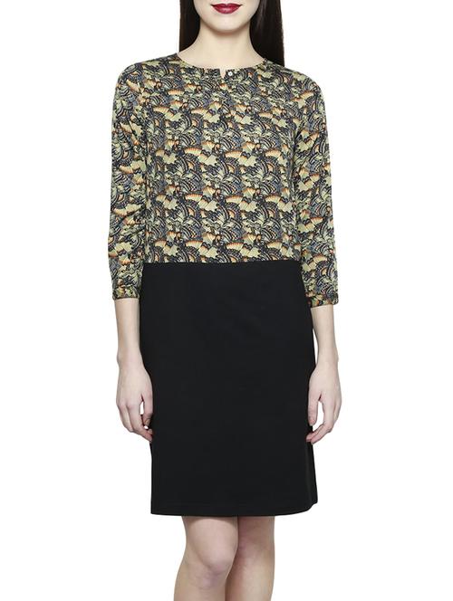 black printed dress - 12762037 - Very Small Image - 1