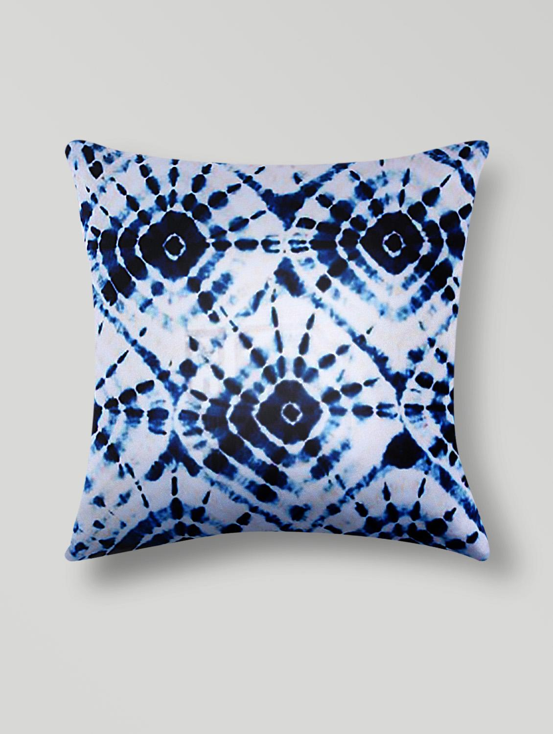 blue polyester digital printed cushion cover - 1276804 - Zoom Image - 1