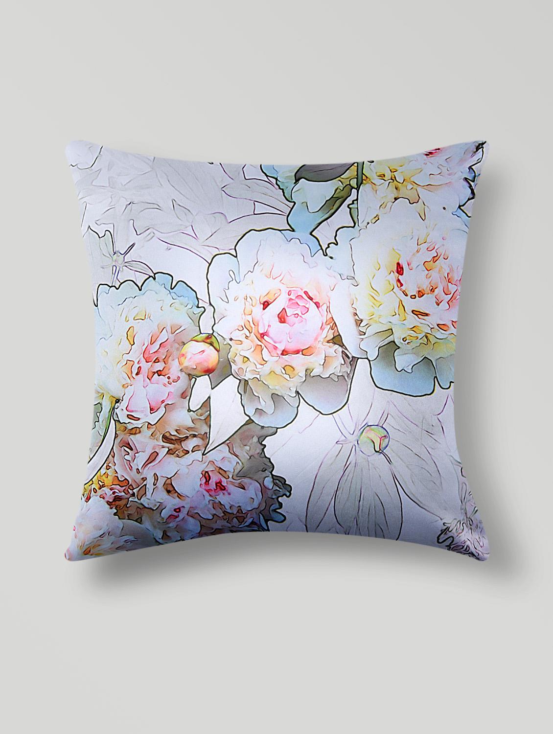 white polyester digital printed cushion cover - 1276809 - Zoom Image - 1